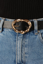 Serena Belt - Black Gold